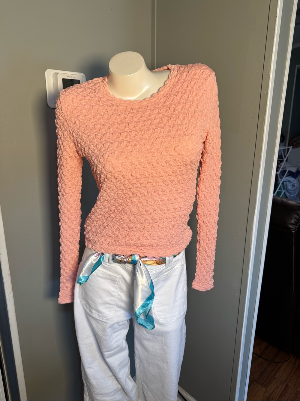 NWT Aleeza Paris Bubble Top Pink